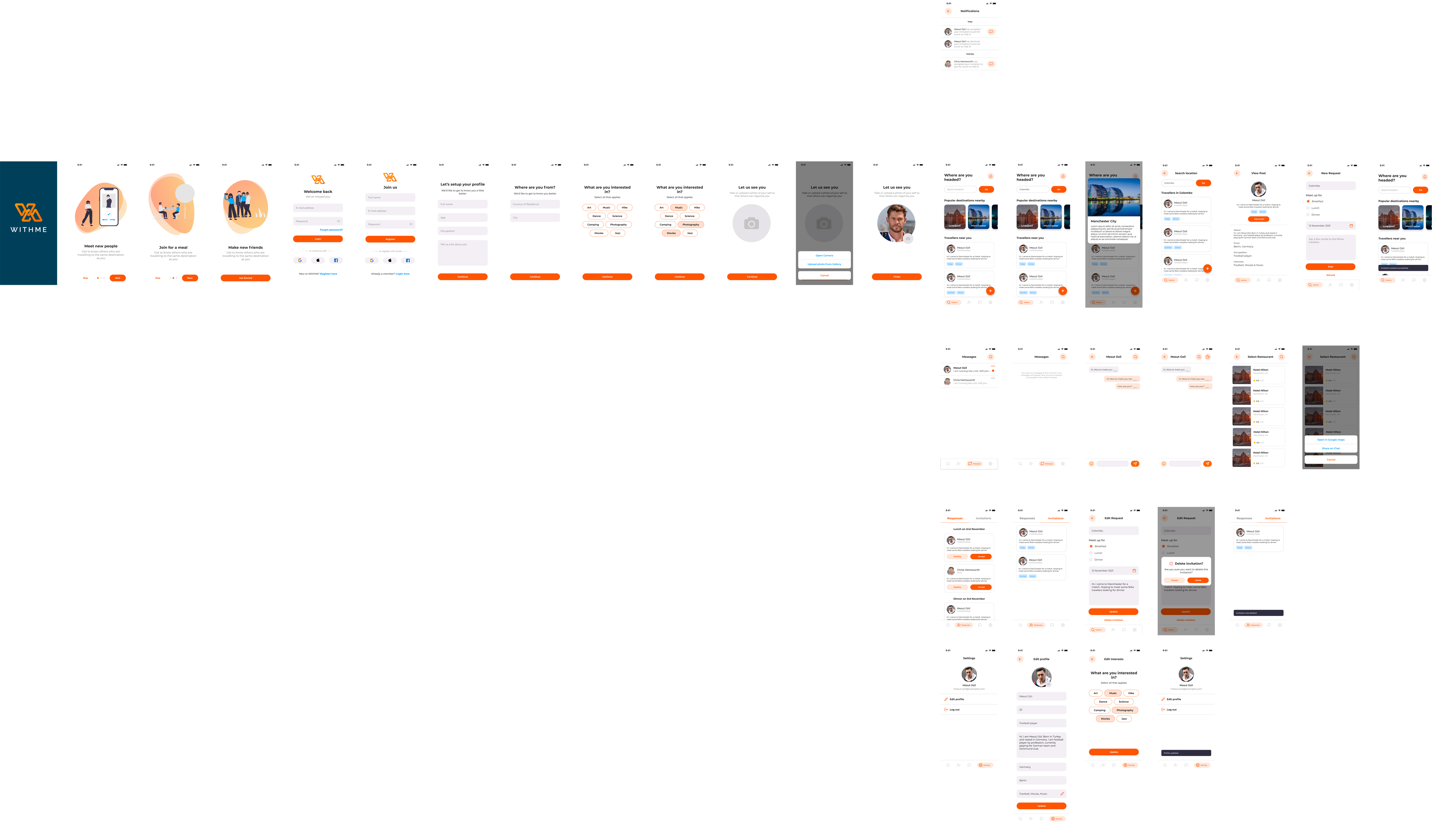 Design moodboard